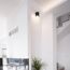 LED-Aufbauleuchte 'Tube' schwarz 4,7 W