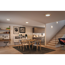 LED-Panel 'Atria Shine Backlight Warmweiß' 16 W chrom matt