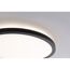 Nahaufnahme des runden LED-Panels 'Atria' mit warmweißem Licht.