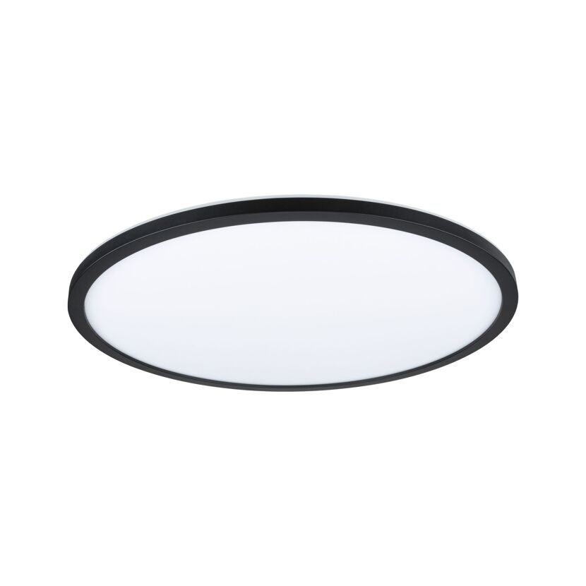 LED-Panel 'Atria Shine Backlight Warmweiß' 22 W schwarz