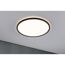LED-Panel 'Atria Shine Backlight Warmweiß' 22 W schwarz