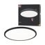 LED-Panel 'Atria Shine Backlight Warmweiß' 22 W schwarz