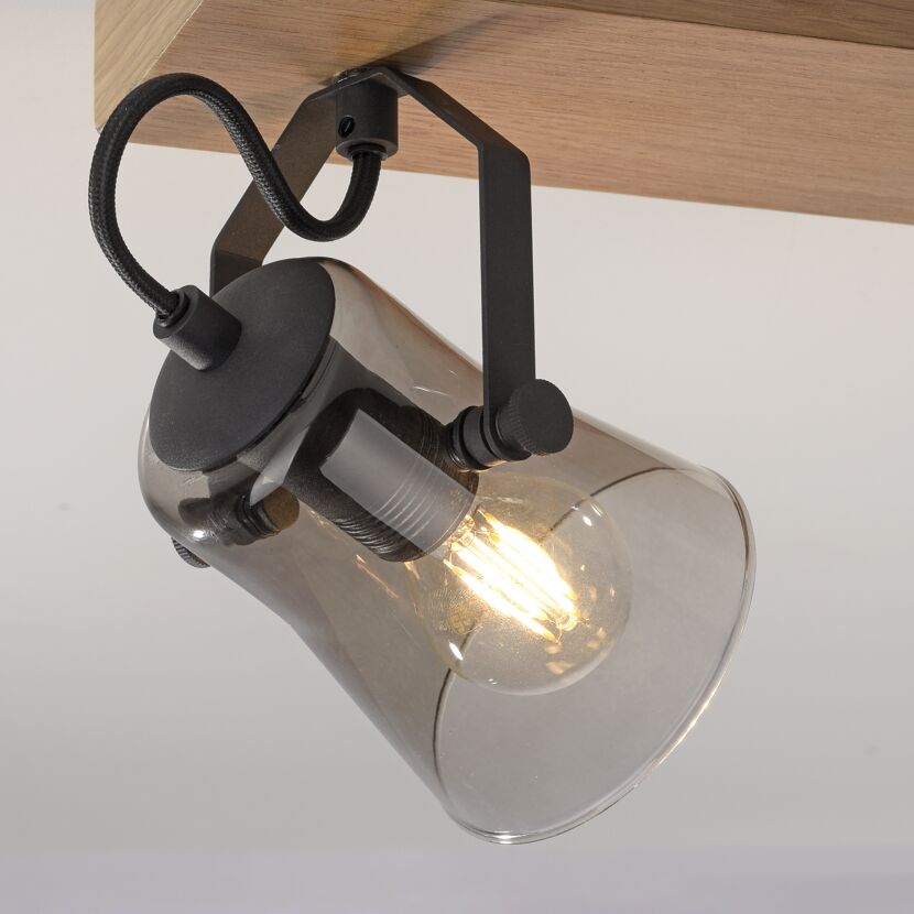 Deckenleuchte 'Green Langström' naturfarben 20 W
