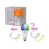 LED-Leuchtmittelset 'Smart' dimmbar klar E27 8,5 W 550 lm RGB - tunable white 2 Stück