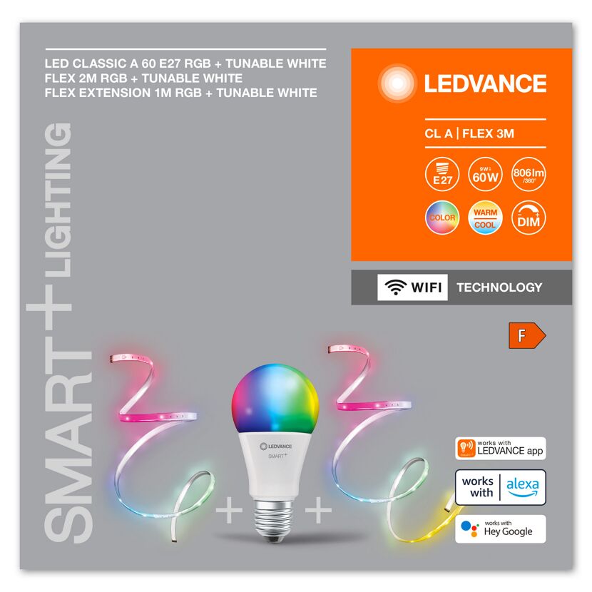 LED-Lampe 'Smart+ WiFi FLEX AND CL A60 KIT'