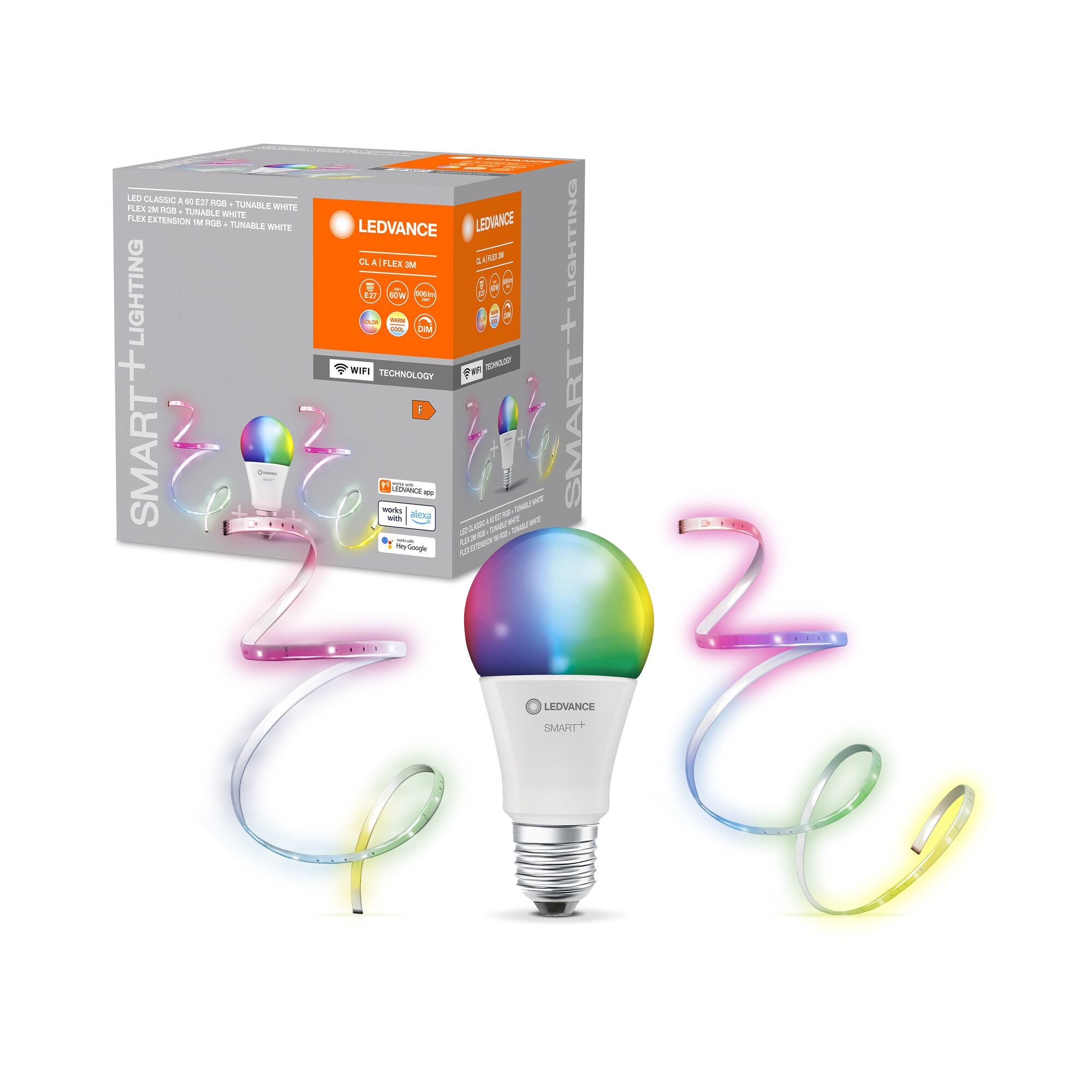 LED-Lampe 'Smart+ WiFi FLEX AND CL A60 KIT' + product picture