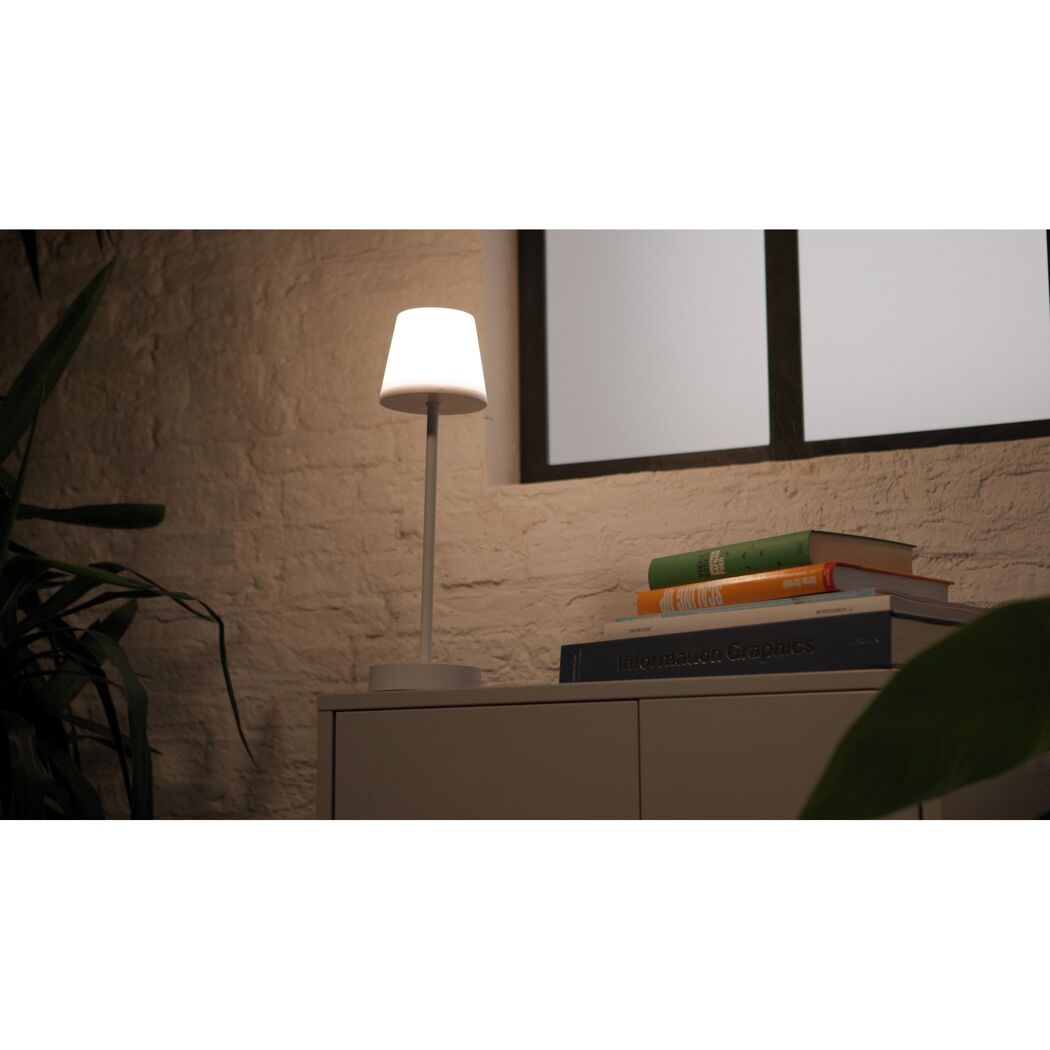 LED-Tischlampe 'Marlo' dimmbar 1,48 W 250 lm warmweiß Ø 11 x 38 cm
