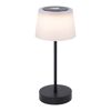 LED-Tischlampe 'Leano' dimmbar 1,3 W 350 lm warmweiß, Farbwechsler Ø 12,8 x 30,5 cm
