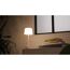 Akku-LED-Tischleuchte 'Leano' weiß mit Farbwechsel, USB-Ladekabel Ø 12,8 x 30,5 cm