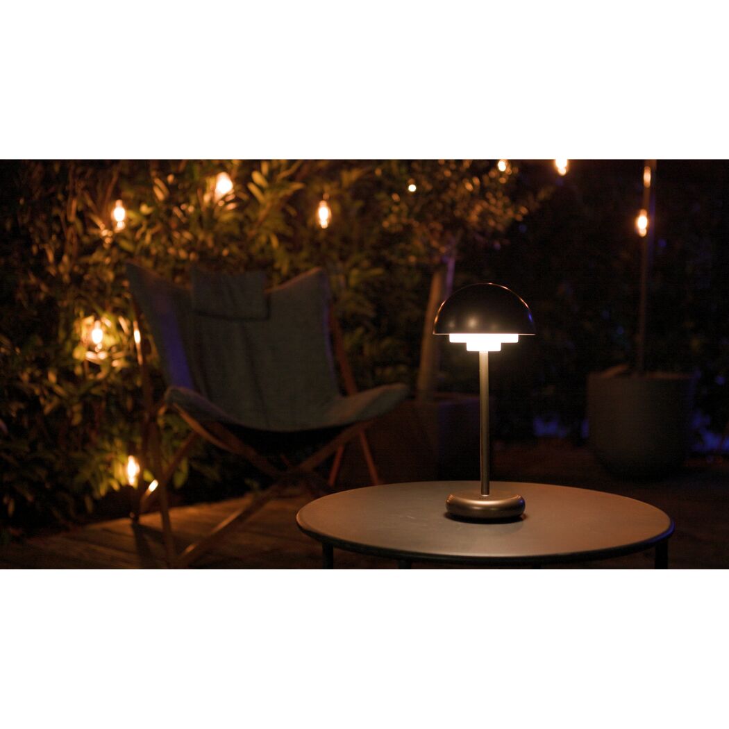 LED-Tischlampe 'Anton' dimmbar 1,37 W 180 lm warmweiß Ø 13,7 x 31 cm