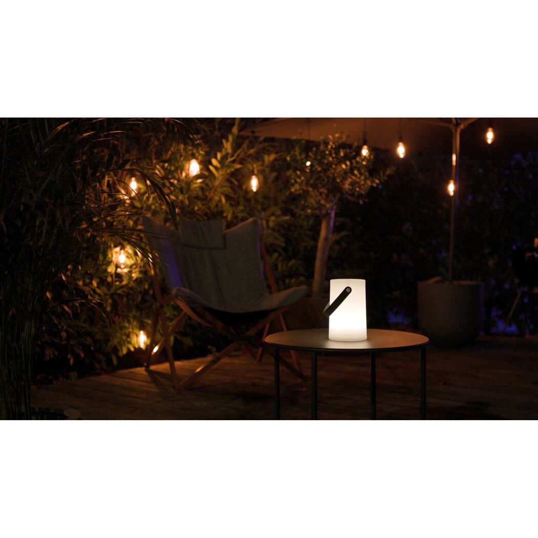 LED-Tischlampe 'Linus' dimmbar 2,8 W 250 lm warmweiß, Farbwechsler Ø 11,5 x 18 cm