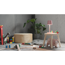Akku-LED-Tischleuchte 'Charlie' rosa Tiermotiv mit USB-Ladekabel Ø 10,6 x 26 cm