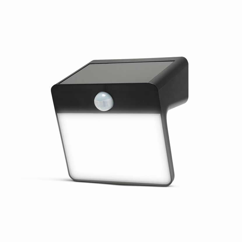 Solar-Wandleuchte mit Bewegungsmelder
