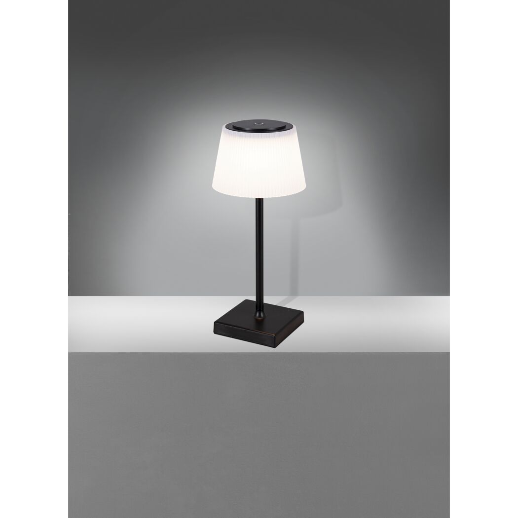 LED-Tischlampe 'Mika' dimmbar 3 W warmweiß Ø 13 x 30 cm