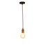 Pendelleuchte 'Romy' schwarz/gold E27 210 cm