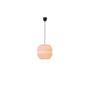 Pendelleuchte 'Hannah' Ø 27 cm 1-flammig weiß