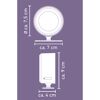 LED-Spot 'Romina' dimmbar 1-flammig warmweiß bis tageslichtweiß Ø 7,5 x 7 x 9 cm