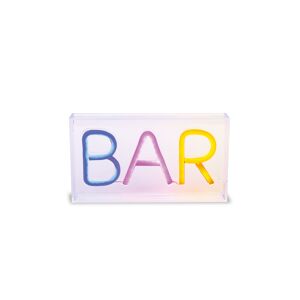 LED-Neon-Leuchtbox 'Bar' 23 x 12,7 cm