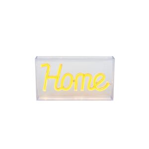 LED-Neon-Leuchtbox 'Home' 23 x 12,7 cm