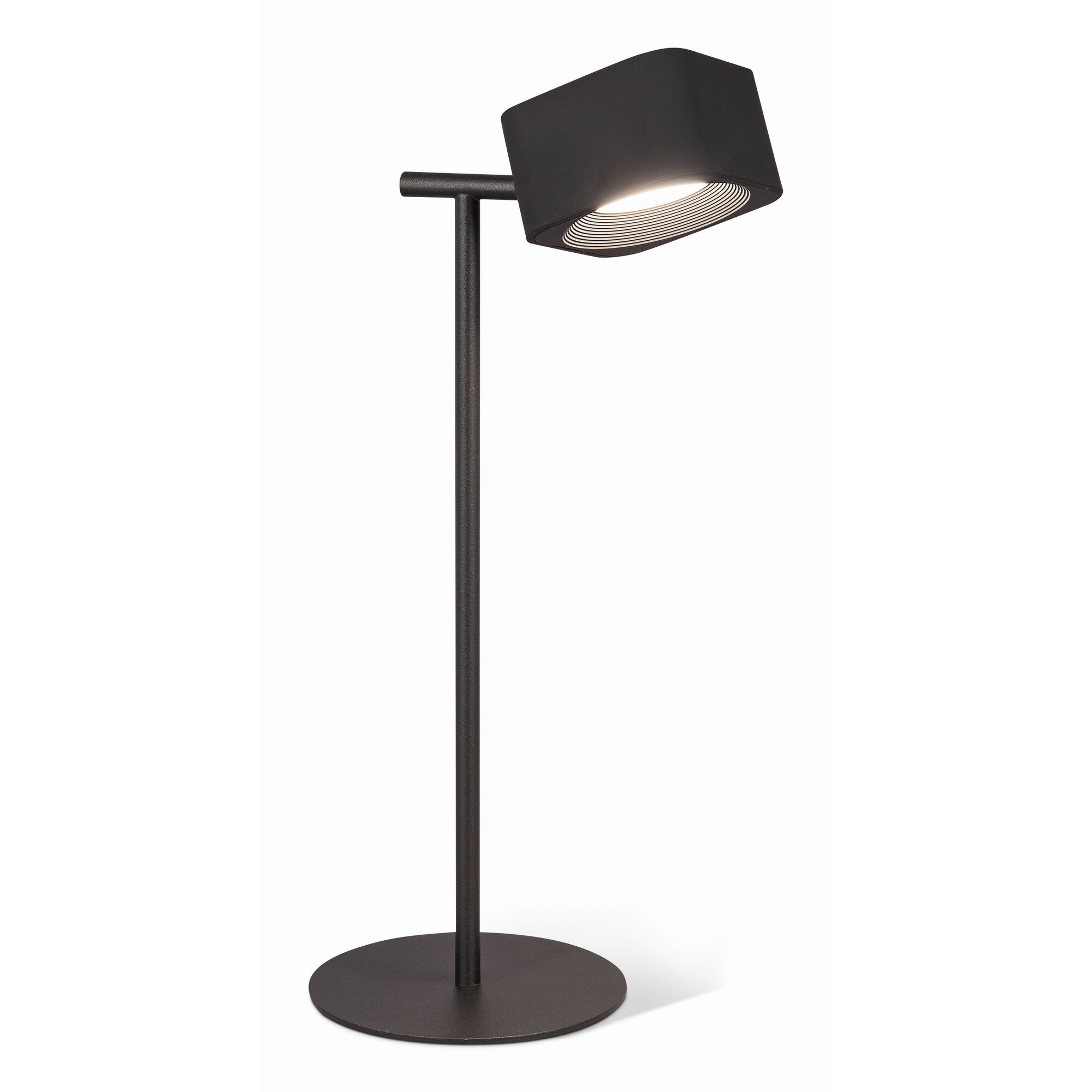 Schwarze Tischleuchte