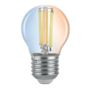 Smarte LED-Filament-Tropfenlampe E27 4,9 W 470 lm