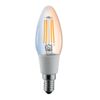 LED-Leuchtmittel dimmbar Kerze klar E14 4,9 W 470 lm warmweiß bis tageslichtweiß