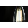 LED-Leuchtmittel dimmbar Kerze klar E14 4,9 W 470 lm warmweiß bis tageslichtweiß