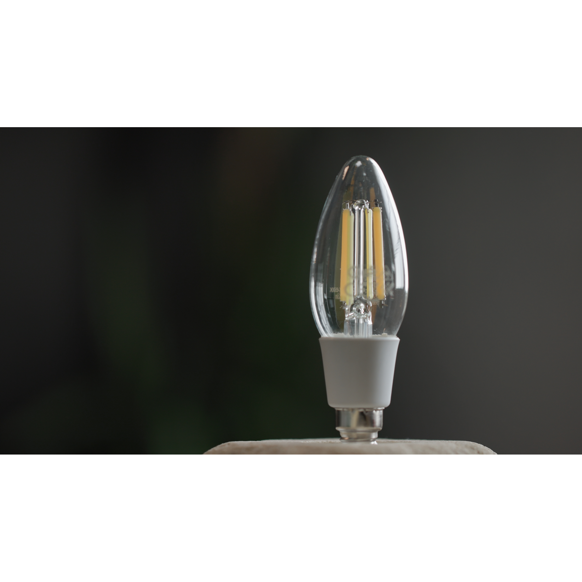 Smarte LED-Filament-Kerzenlampe E14 4,9 W 470 lm + product picture