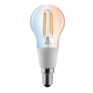 Smarte LED-Filament-Tropfenlampe E14 4,9 W 470 lm