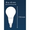 LED-Leuchtmittel dimmbar Tropfen klar E14 4,9 W 470 lm warmweiß bis tageslichtweiß
