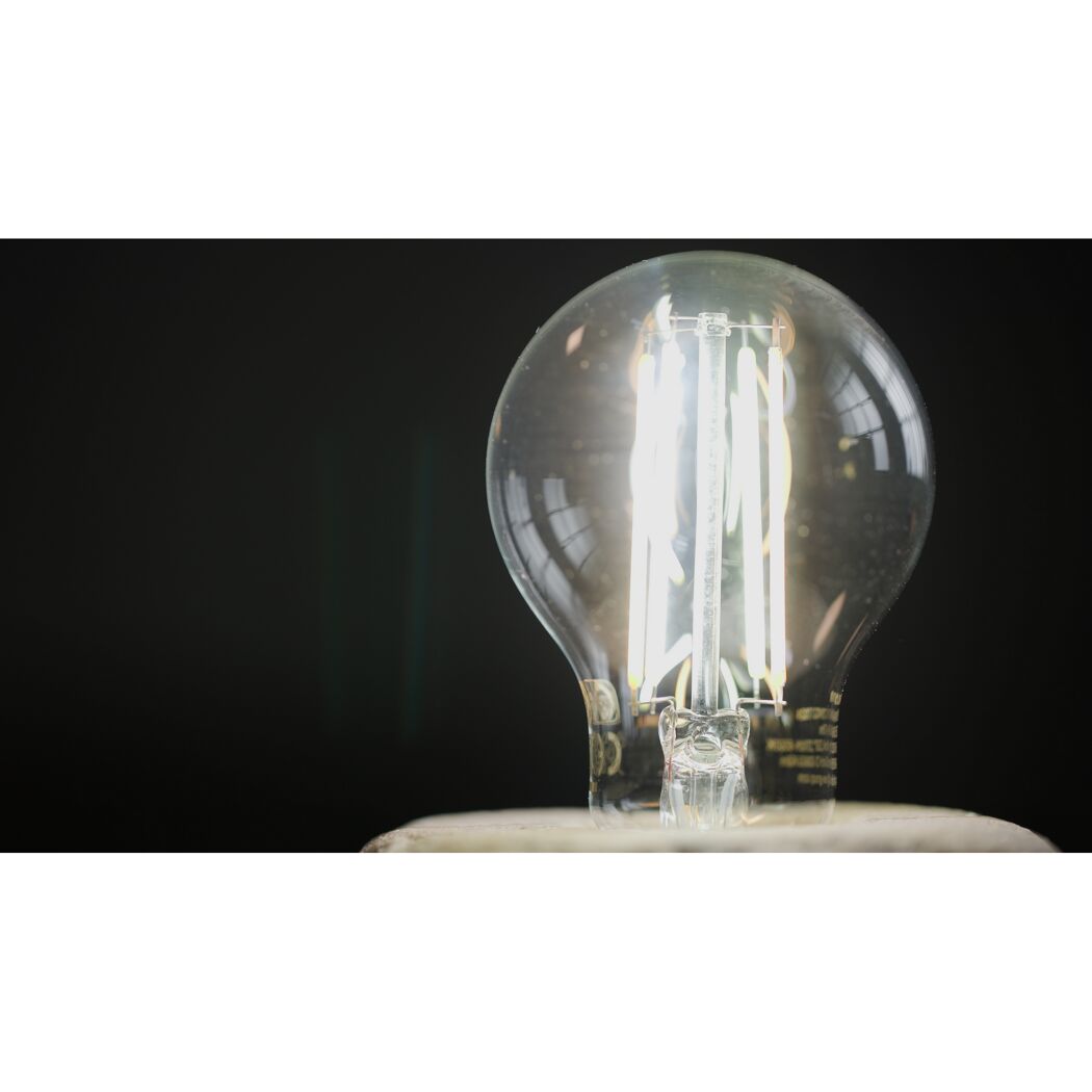LED-Leuchtmittel dimmbar Standardform klar E27 8 W 806 lm warmweiß bis tageslichtweiß