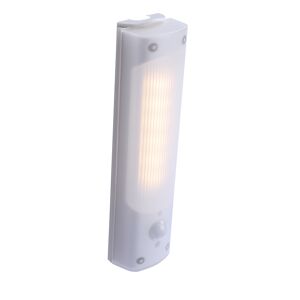 LED-Akku-Nachtleuchte 'Toni' mit Bewegungsmelder weiß 16 cm