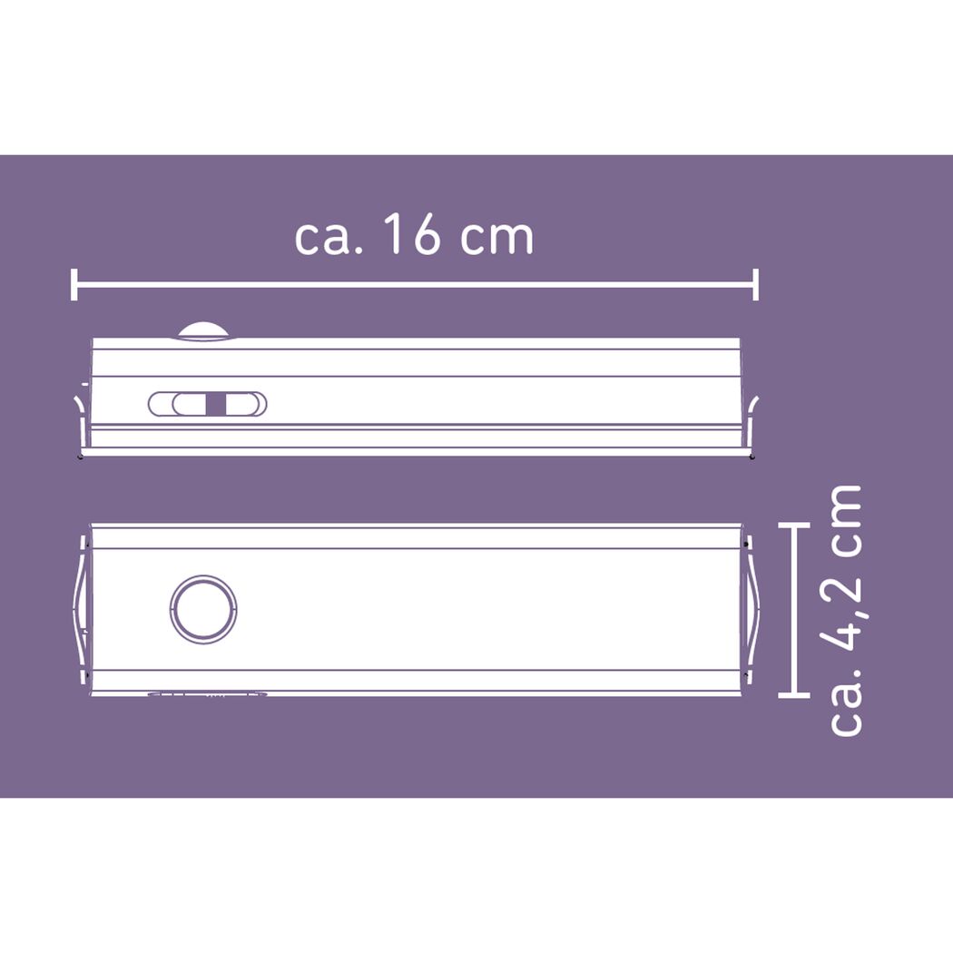 LED-Nachtlicht 'Toni' warmweiß 16 x x 4,2 cm
