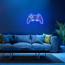 LED-Neon-Bild 'Gamer' mehrfarbig 60 x 40 x 1,5 cm