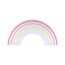 LED-Neon-Bild 'Rainbow' mehrfarbig 63 x 32 x 1,5 cm