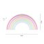 LED-Neon-Bild 'Rainbow' mehrfarbig 63 x 32 x 1,5 cm