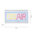 LED-Neon-Bild 'On Air' mehrfarbig 23 x 12,7 x 4 cm