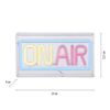 LED-Neonbild 'On Air' 4 W 1 lm 23 x 12,7 x 4 cm