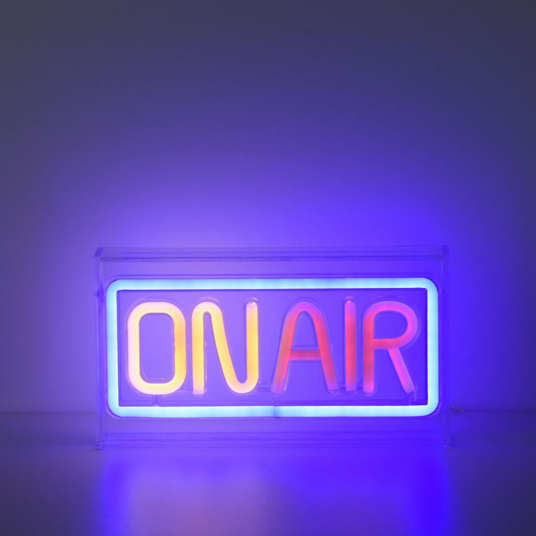 LED-Neonbild 'On Air' 4 W 1 lm 23 x 12,7 x 4 cm