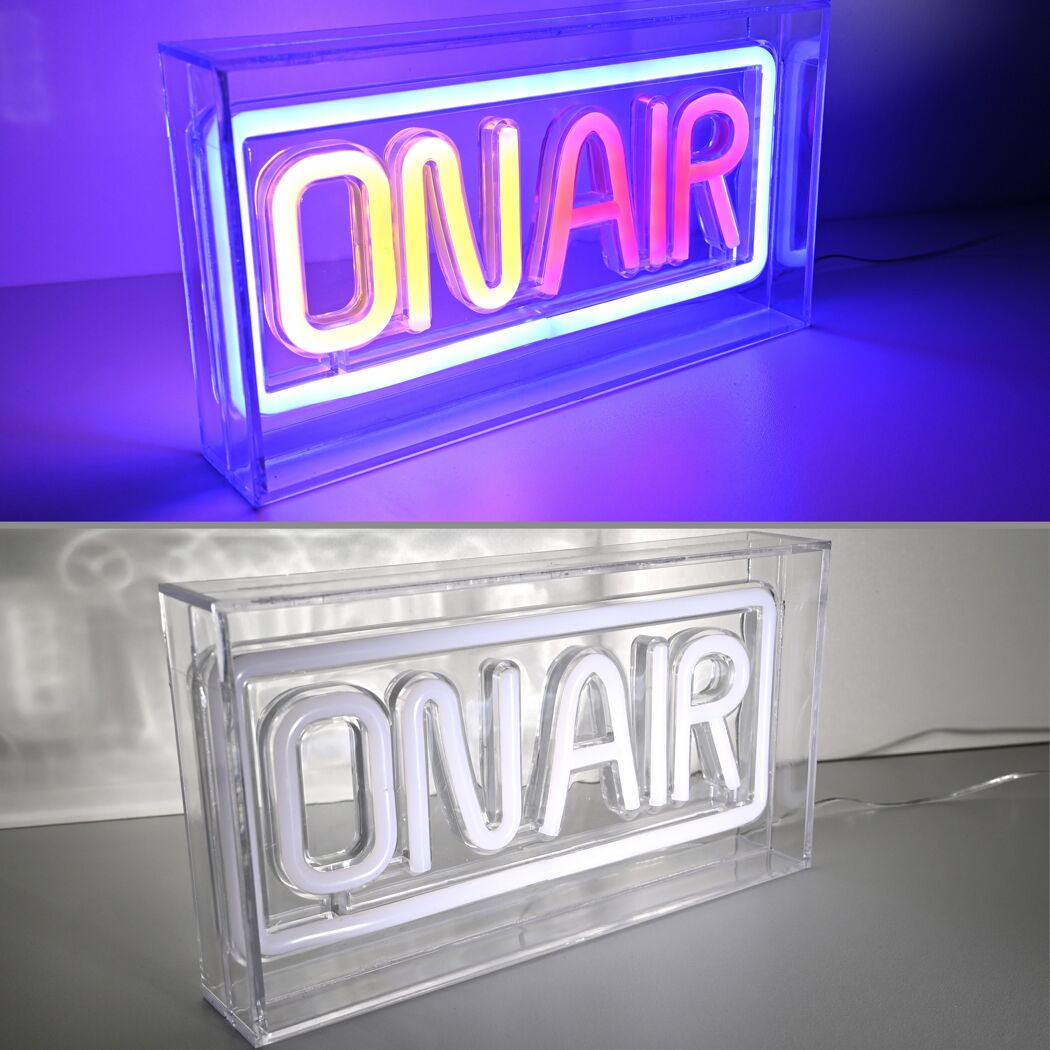 LED-Neonbild 'On Air' 4 W 1 lm 23 x 12,7 x 4 cm