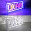 LED-Neon-Bild 'On Air' mehrfarbig 23 x 12,7 x 4 cm