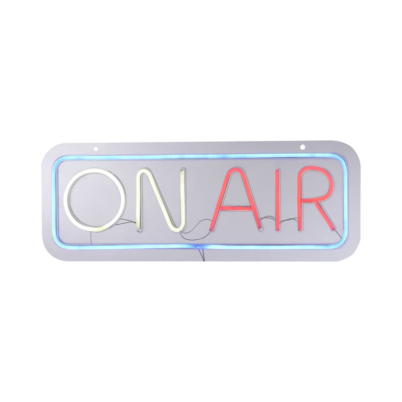 LED-Neon-Bild 'On Air' mehrfarbig 60 x 22 x 1,5 cm