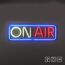 LED-Neon-Bild 'On Air' mehrfarbig 60 x 22 x 1,5 cm