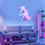 LED-Neon-Bild 'Unicorn' mehrfarbig 33 x 33 x 1,8 cm