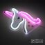 LED-Neon-Bild 'Unicorn' mehrfarbig 33 x 33 x 1,8 cm