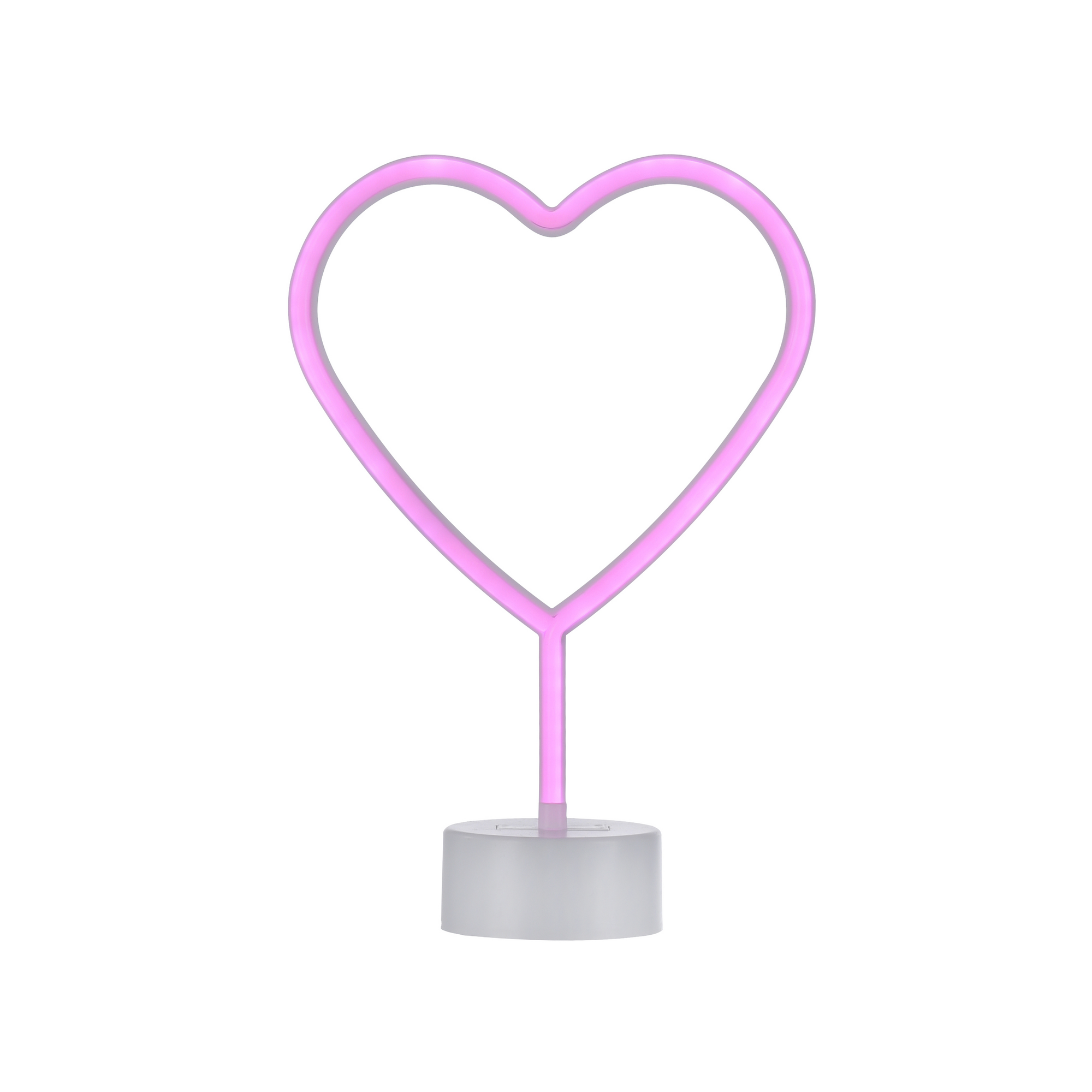 LED-Neon-Bild 'Herz' mehrfarbig 20 x 30 x 8,5 cm