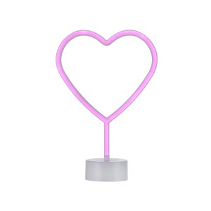 LED-Neon-Bild 'Herz' mehrfarbig 20 x 30 x 8,5 cm