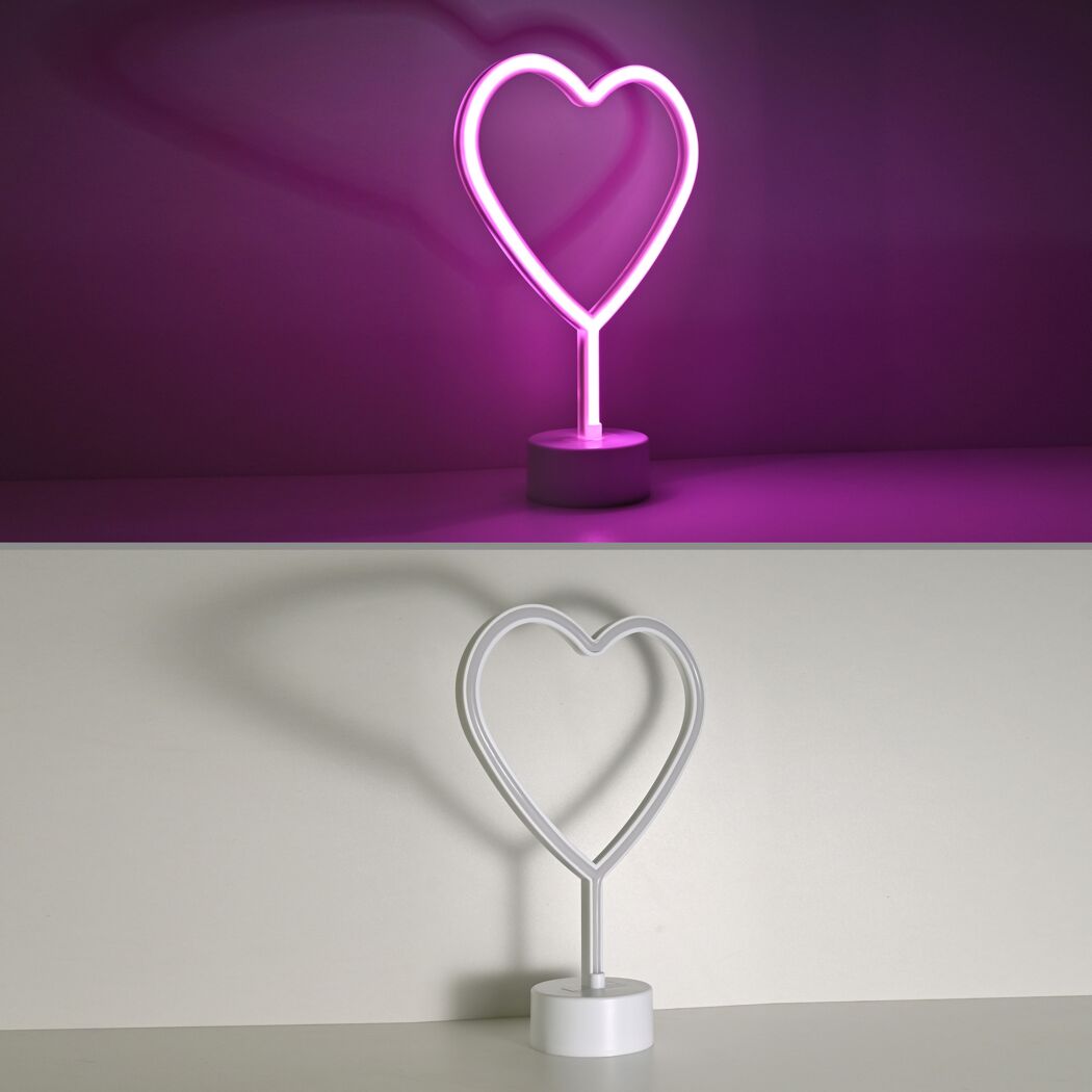 LED-Neonbild 'Herz' 1 W 1 lm 20 x 30 x 8,5 cm