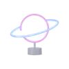 LED-Neonbild 'Saturn' 1 W 1 lm Ø 8,5 x 24 cm