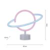 LED-Neonbild 'Saturn' 1 W 1 lm Ø 8,5 x 24 cm